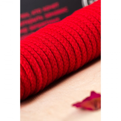 Штучки-дрючки - Веревка для бондажа, 100 см (красный)