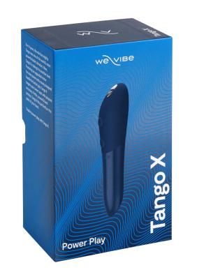 We-Vibe Tango X - маленький вибратор, 10х2.3 см (синий) 