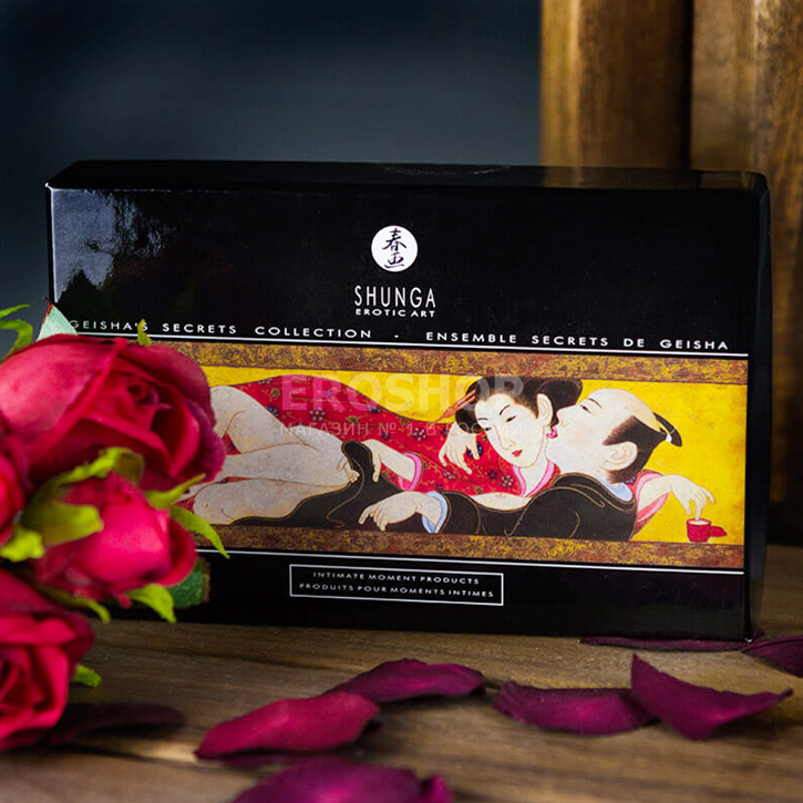 Эротический подарочный набор Shunga Geisha Secrets Collection шуньга гейша коллекция отзыв обзор фото купить цена review