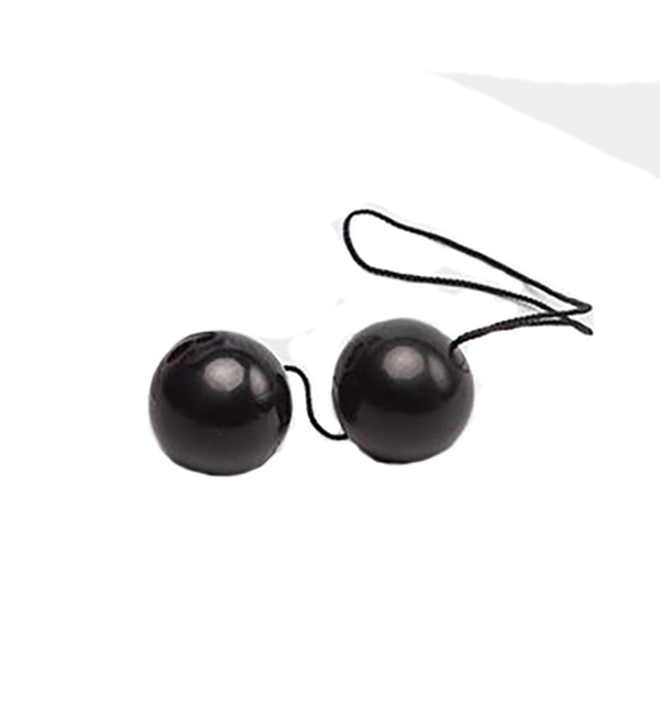 Sitabella пластиковые вагинальные шарики, 3.5 см (чёрный)