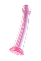 Toyfa Basic Jelly Dildo XL универсальный фаллоимитатор с присоской, 22 см (розовый)