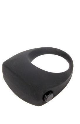 Стимулирующее эрекционное кольцо с вибрацией Sex Expert, 3 см (чёрный) от ero-shop