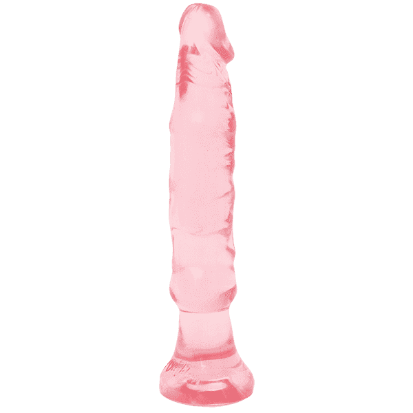 Анальная пробка Crystal Jellies 15 см ( розовая) - фото 1