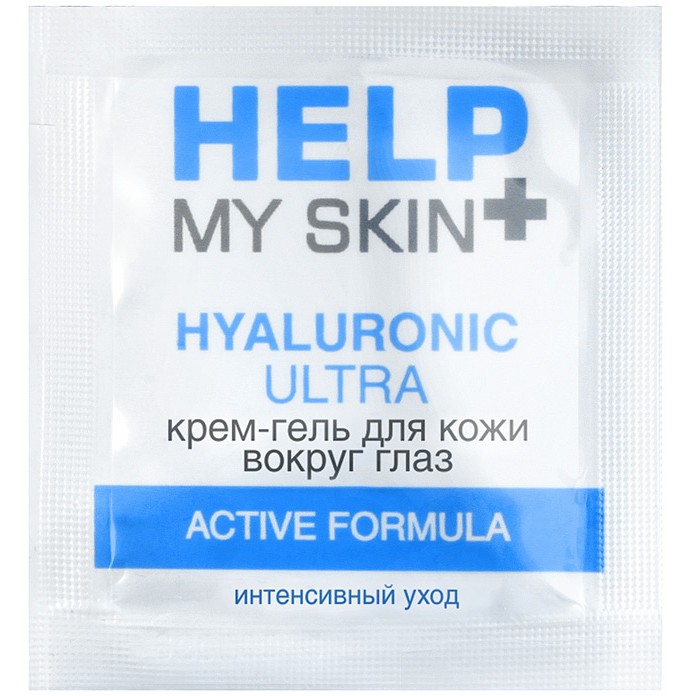 Биоритм Help my skin hyaluronic - Гель для кожи вокруг глаз, 3 г