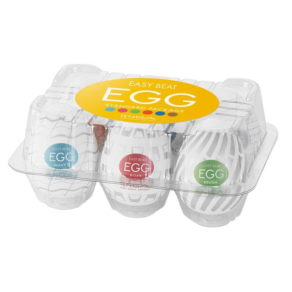 Tenga EGG III - набор мастурбаторов-яиц, 7х5 см - фото 1