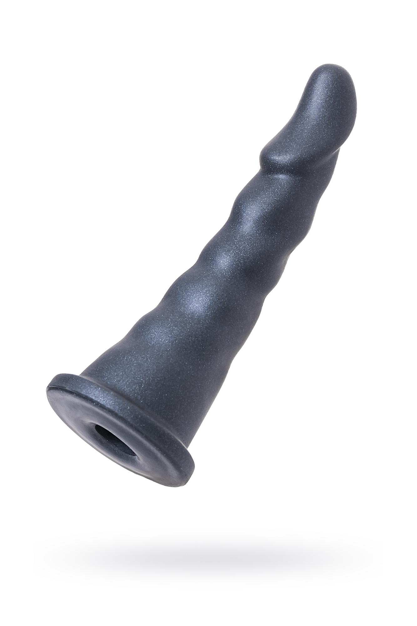 Насадка для страпона RealStick Strap-On by TOYFA Axel, PVC, чёрный, 17,5 см - фото 1