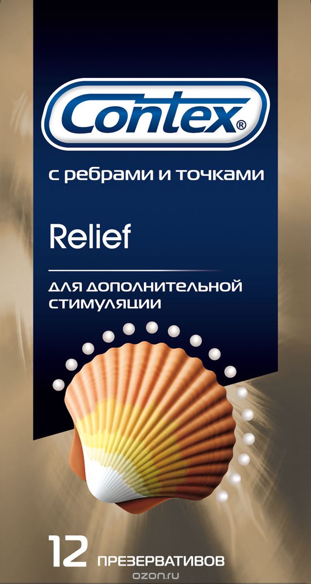 Contex Relief отличные презервативы, 12 шт - фото 1