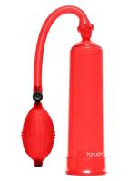 Toy Joy Power Pump - помпа для члена, 20.5х5.5 см (красный)