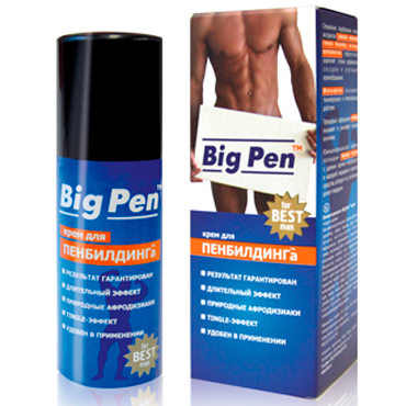 Мужская возбуждающая смазка Биоритм Big Pen, 50мл