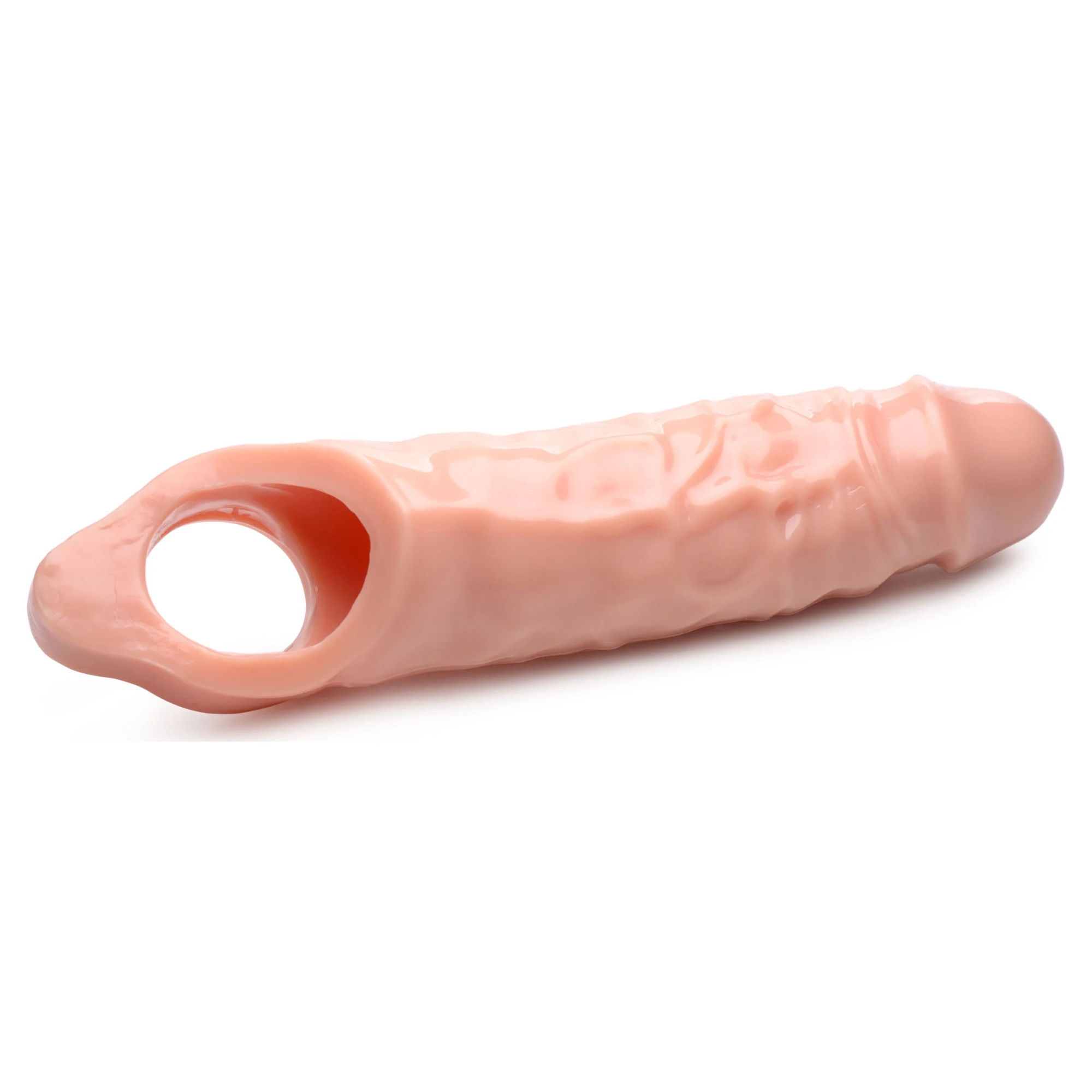 Size Matters Really Ample Penis Enhancer - насадка для увеличения члена, 16.5х5.1 см (телесный)