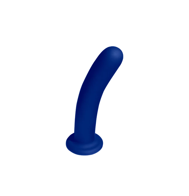 Unbound Pogo силиконовый фаллоимитатор, 15.2х3.2 см (синий)