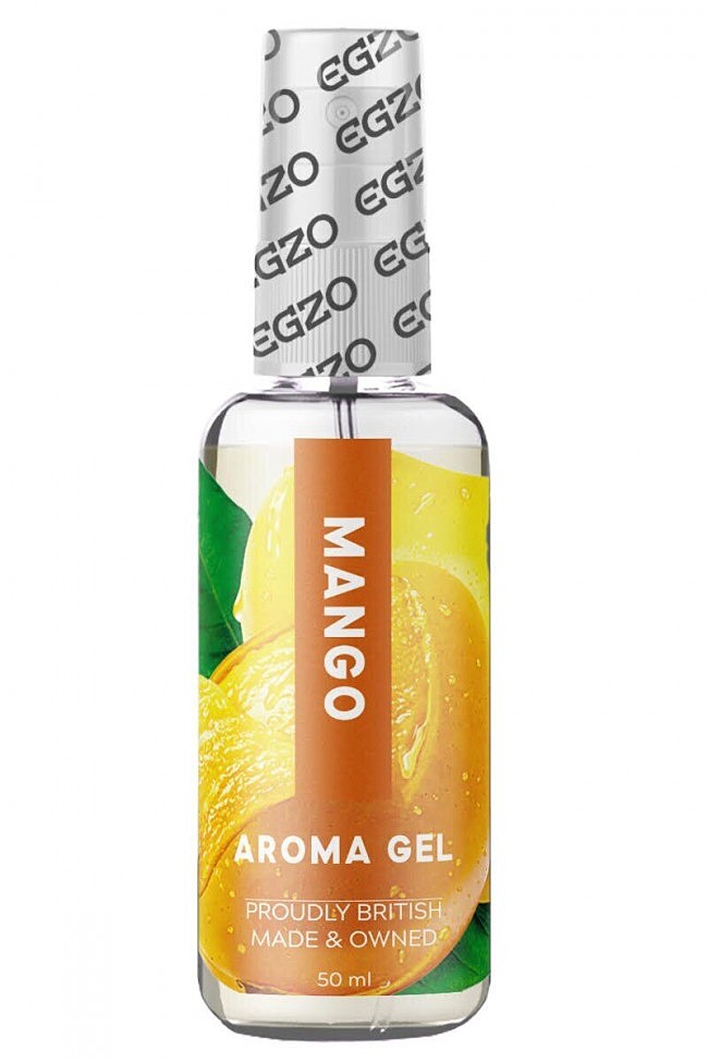 Egzo Aroma - Съедобный лубрикант на водной основе с ароматом манго, 50 мл