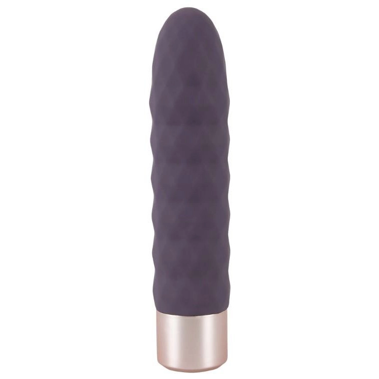 Elegant Series Diamond Vibe - Вибропуля, 15 см (фиолетовый)