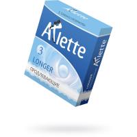Arlette Longer - Презервативы с пролонгирующим эффектом (3 шт)