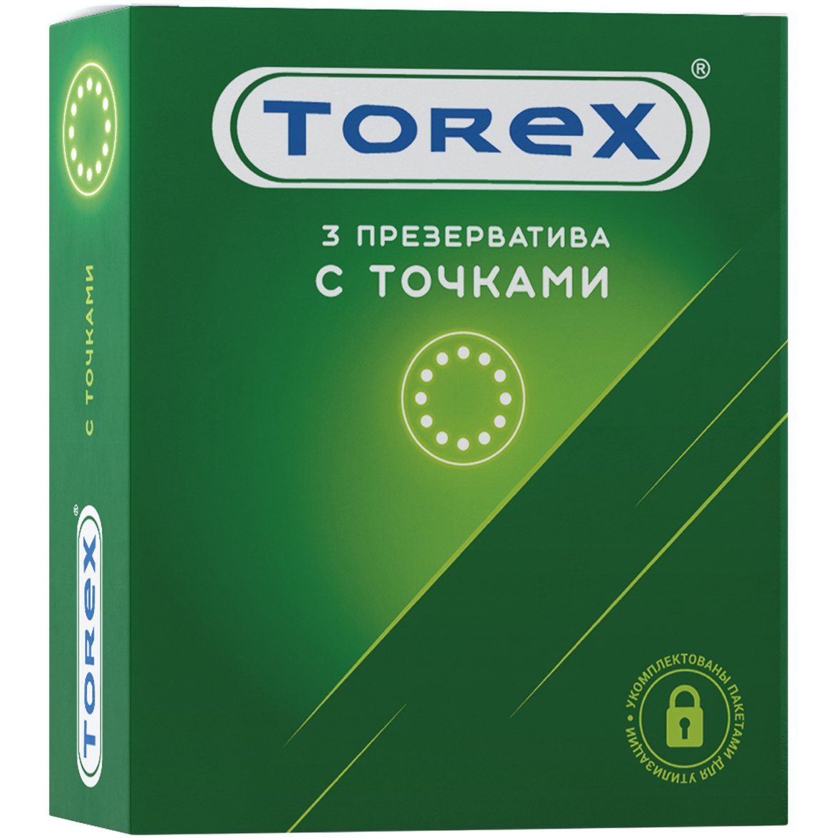 Torex - Стимулирующий презерватив (3 шт)