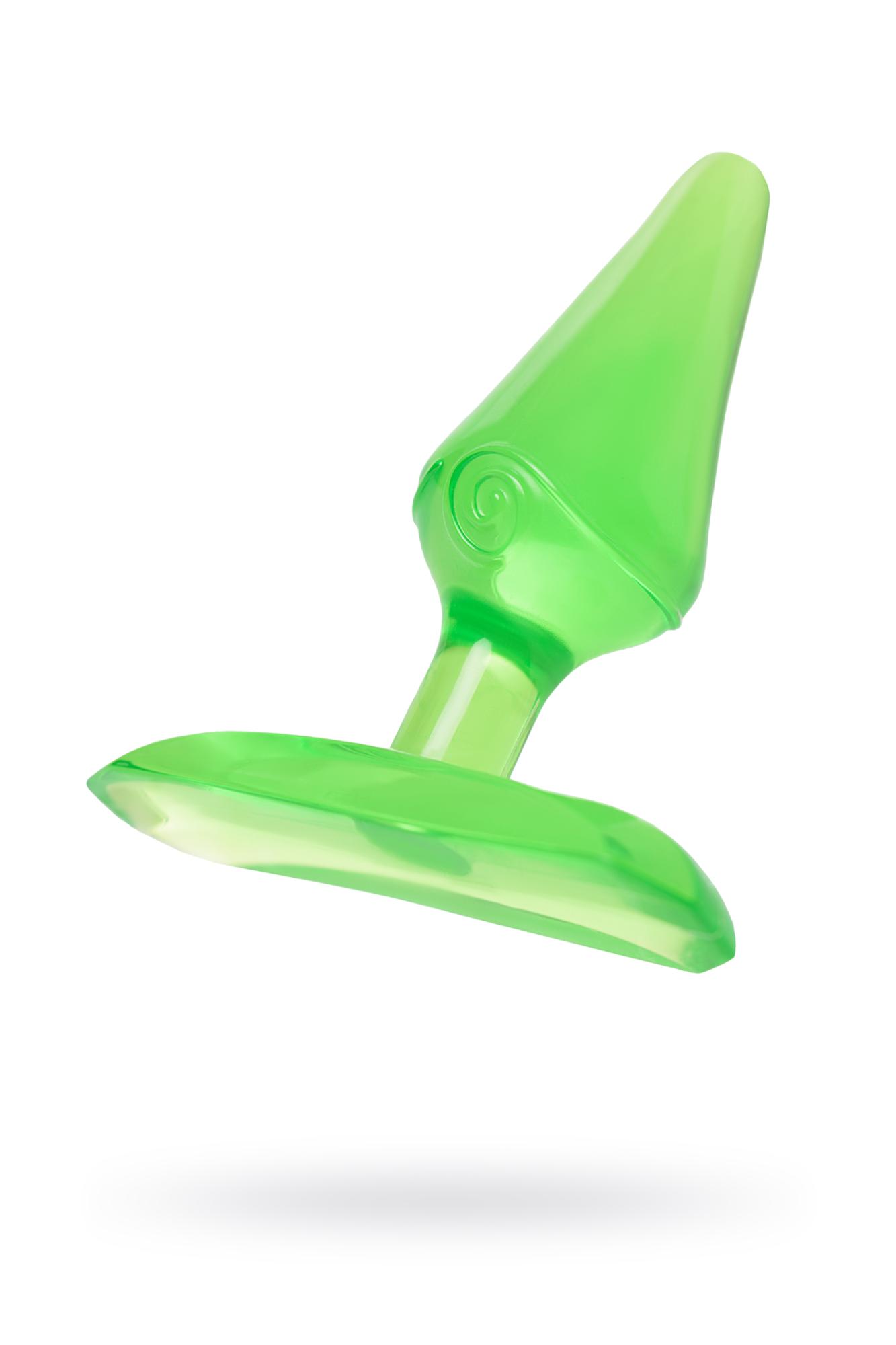 TOYFA - Анальная втулка, 6,5х2,5 см (зеленый) - фото 1