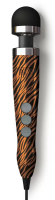 Doxy Die Cast 3 - вибратор-микрофон в алюминиево-титановом корпусе, 28х4,5 см (тигровый)