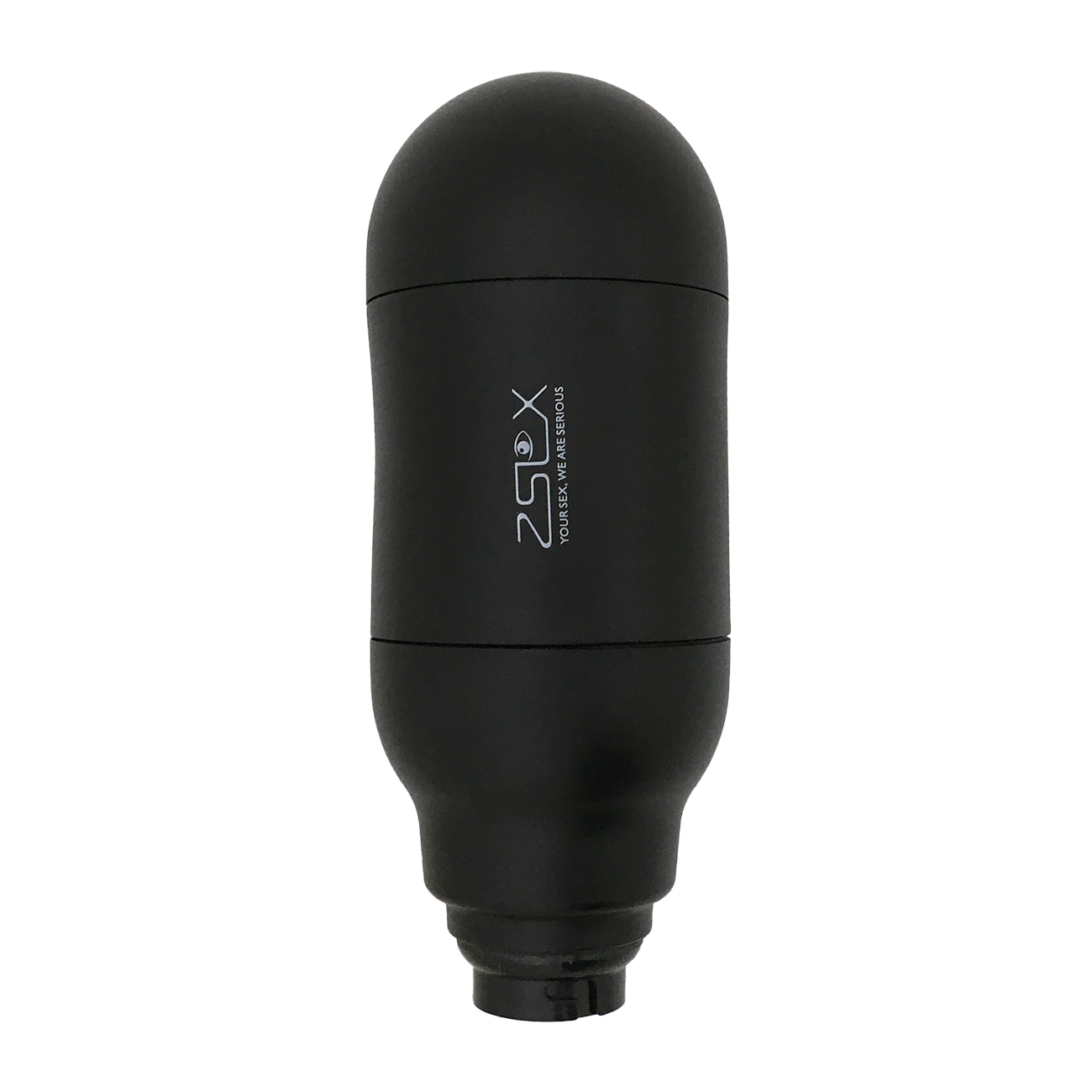 ZSLX - Насадка мастурбатор с вибрацией для секс-машины, 16х6.5 см (чёрный)