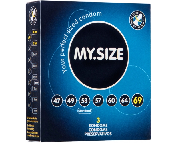 Презервативы MY.SIZE 6.9 см, (3 шт.)