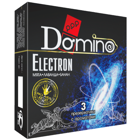 Презервативы DOMINO Electron, 3 шт от ero-shop