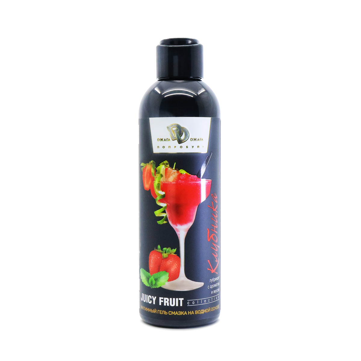 BioMed Juicy Fruit -  Вкусовая смазка для орального секса, 200 мл (клубника)