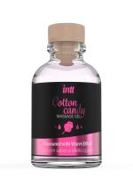 Intt Cotton Candy Massage Gel - Съедобный гель для интимного массажа, 30 мл (сахарная вата)