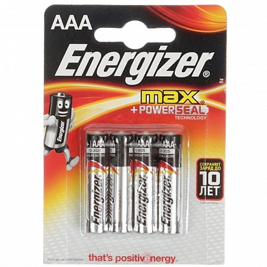 Батарейки Energizer AAA - фото 1