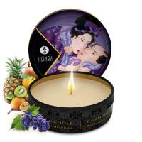 Ароматизированная массажная свечка Shunga Massage Candle, 30 мл (экзотические фрукты)