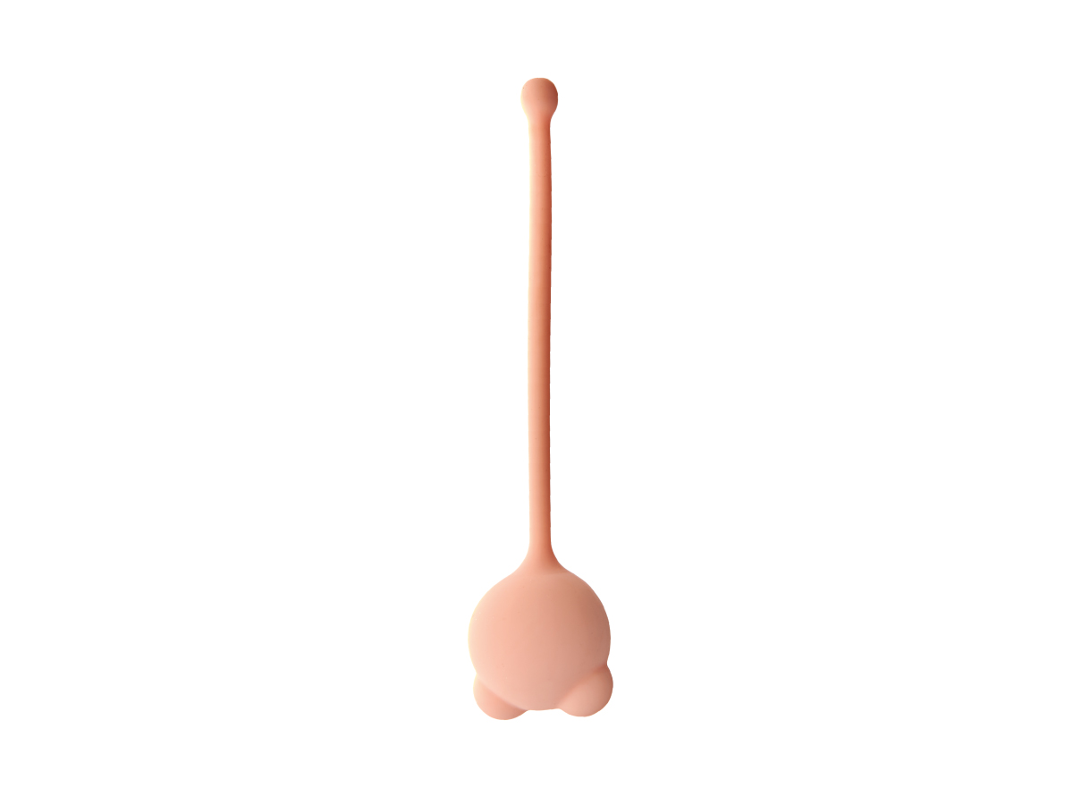 LE FRIVOLE Omi - Вагинальные шарики, 12,5 см (персиковый) - фото 1