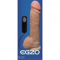 Egzo Mad Oscar  - Реалистичный вибратор, 23.5х5 см (телесный)