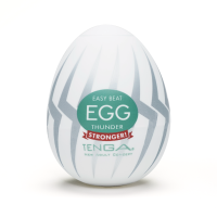 Tenga Egg Thunder Hard Boiled мастурбатор-яйцо с интенсивной стимуляцией (зеленый) 