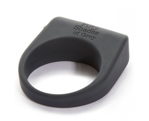 Эрекционное кольцо с вибрацией Secret Weapon Vibrating Cock Ring (чёрный)