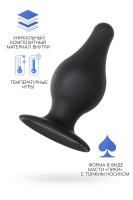 Erotist Spade L - Анальная пробка, 11 см (черный)