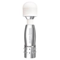 Bodywand Mini Wand-Vibrator Silver Edition - Стильный маленький вибратор-микрофон, 10.2х2.5 см (серебристый)