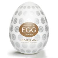 Tenga Egg Crater Hard Boiled - Мастурбатор-яйцо с интенсивной стимуляцией (коричневый)