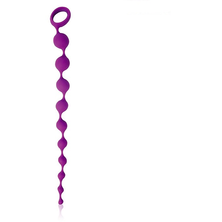 Анальный стимулятор-цепочка от Cosmo, 32 см (фиолетовый) от ero-shop