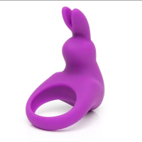 Happy Rabbit Cock Ring - Эрекционное кольцо с вибрацией (фиолетовый)