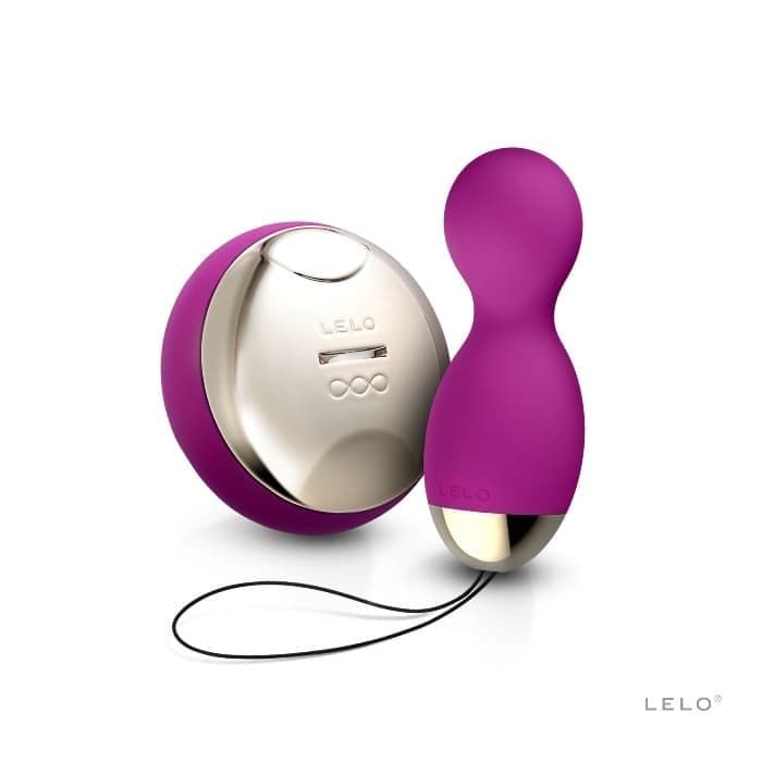 Вагинальные шарики с вибрацией Lelo Hula Beads (фиолетовый)