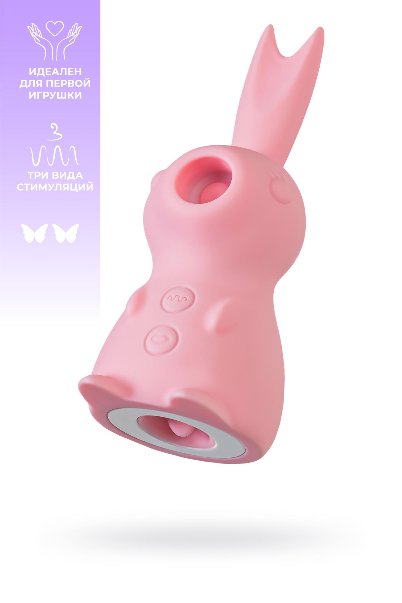 Eromantica Lovey-Dovey - Вакуум-волновой стимулятор клитора, 11 см (розовый) - фото 1