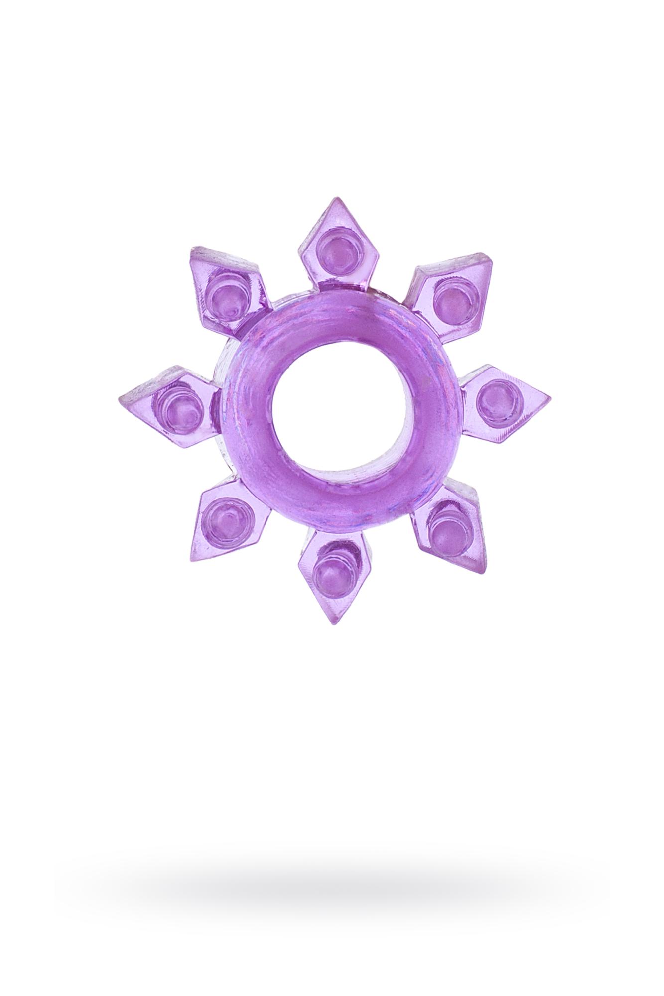 TOYFA - Эрекционное кольцо на пенис, 1,5 см (фиолетовый) - фото 1