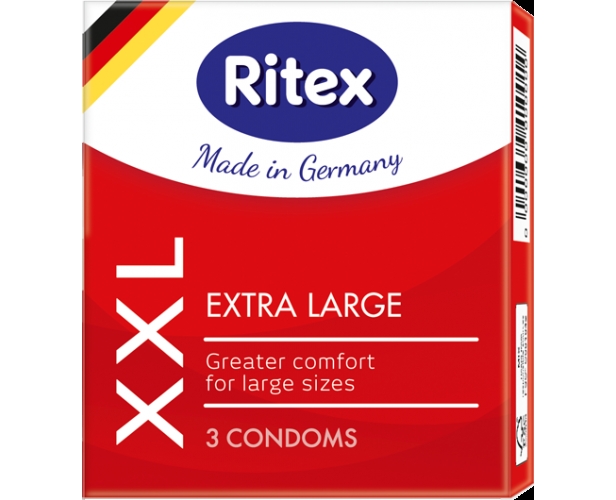 Презервативы большого размера Ritex XXL (3 шт)
