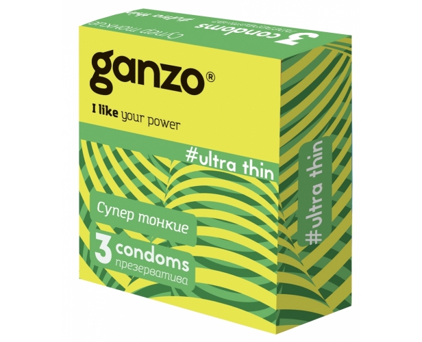 Презервативы GANZO Ultra Thin