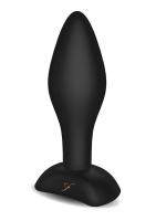 Fredericks of Hollywood Silicone Butt Plug - Маленькая анальная пробка из силикона, 8.7х2.7 см (чёрный)