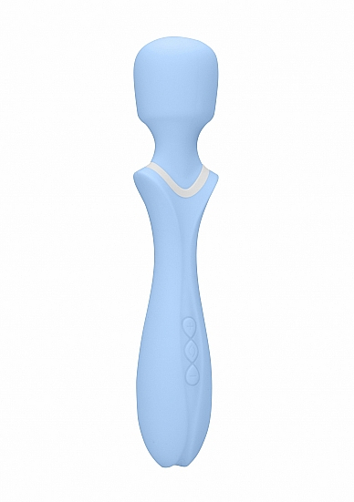 Shotsmedia Loveline Jiggle - Интимный массажер с вибрацией, 22.6х4.4 см (голубой)