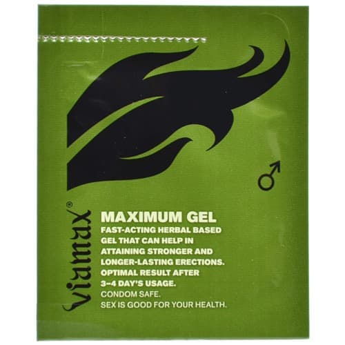 Гель усиливающий эрекцию и объем пениса Maximum gel, 2 мл. (пробник) - Viamax - фото 1