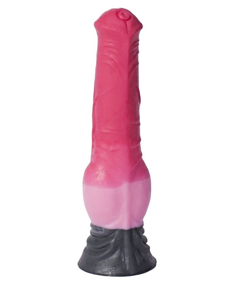 Розовый фаллоимитатор  Пони  - 24,5х6.7 см.
