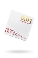 Sagami original 0.01 - Полиуретановые презервативы, 1 шт
