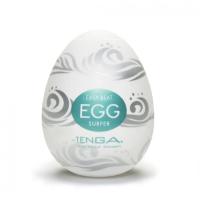 Tenga Egg Surfer Hard Boiled - Мастурбатор яйцо с интенсивной стимуляцией (бирюзовый) 