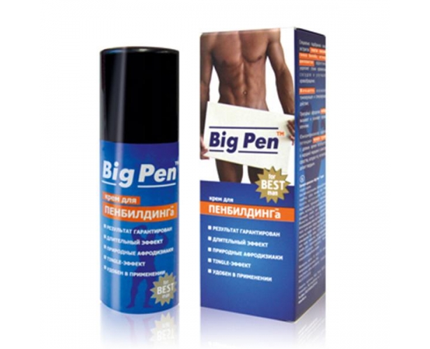 Крем для увеличения члена Big Pen - Биоритм, 20 мл