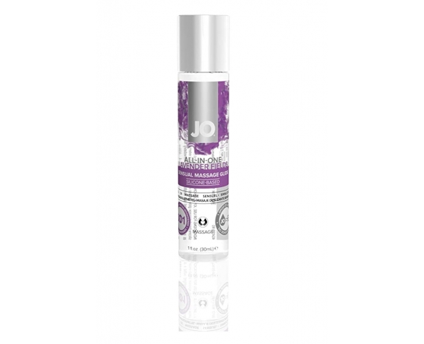 System JO All-In One Massage Oil Lavender - Массажный гель, 30 мл (лаванда)